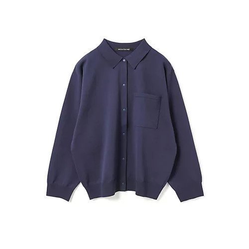 【ミズイロ インド/mizuiro ind】のシャツカーディガン インテリア・キッズ・メンズ・レディースファッション・服の通販 founy(ファニー) ファッション Fashion レディースファッション Fashion for Women トップス・カットソー Cut & Sew Tops カーディガン・羽織り Layered Style Cardigans シャツ・ブラウス・オフィスカジュアル Elegant Blouses & Button-Ups カーディガン Cardigan, Knitwear フロント Front, Front Design ポケット Pocket, Pocket Detail ポロシャツ Polo Shirt, Collared Tee 定番 Standard, Basic Item ネイビー|ID: prp329100004867544 ipo3291000000036260723