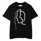 【アキラナカ/AKIRANAKA】のLine portrait T-shirt BLACK|ID: prp329100004867970 ipo3291000000036268002