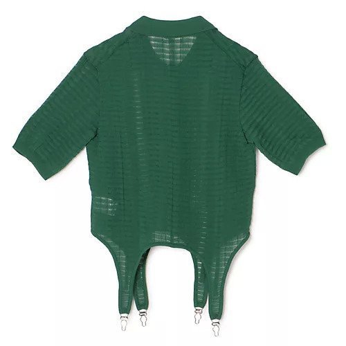 【チカ キサダ/CHIKA KISADA】のポロニット 人気、トレンドファッション・服の通販 founy(ファニー) ファッション Fashion レディースファッション Fashion for Women トップス・カットソー Cut & Sew Tops ニット Knit Tops & Sweaters なめらか Smooth, Silky Texture クラシカル Classical, Vintage-Inspired シアー Sheer, See-Through フィット Fit, Slim Fit 洗える Machine Washable other-2|ID: prp329100004868079 ipo3291000000036270138