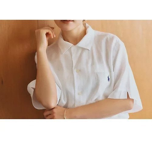 【ポロラルフローレン/POLO RALPH LAUREN】の【洗える】Classic Fit Linen Camp Shirt 人気、トレンドファッション・服の通販 founy(ファニー) 　ファッション　Fashion　レディースファッション　Fashion for Women　トップス・カットソー　Cut & Sew Tops　シャツ・ブラウス・オフィスカジュアル　Elegant Blouses & Button-Ups　スリット　Slit, Slit Detail　ボックス　Boxy, Box Shape　リネン　Linen, Linen Fabric　夏　Summer　洗える　Machine Washable　other-3|ID: prp329100004868119 ipo3291000000036271523