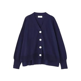 【ヒューマンウーマン/HUMAN WOMAN】 ハイツイストコットンVカーデ人気、トレンドファッション・服の通販 founy(ファニー) ファッション Fashion レディースファッション Fashion for Women スタンダード Standard, Basic |ID:prp329100004868134