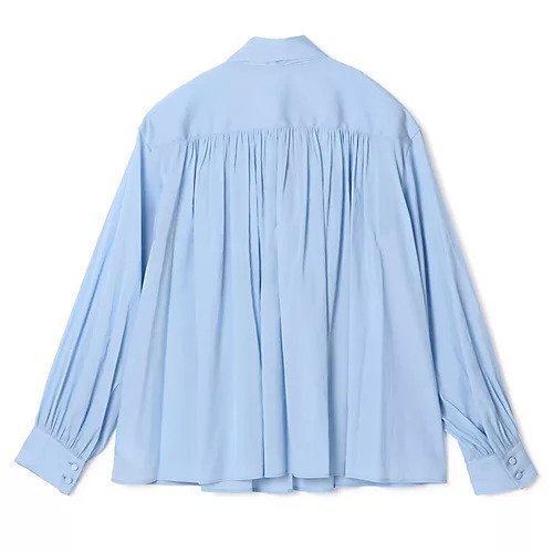 【マルティニーク/martinique】のギャザーボウタイブラウス 人気、トレンドファッション・服の通販 founy(ファニー) 　ファッション　Fashion　レディースファッション　Fashion for Women　トップス・カットソー　Cut & Sew Tops　シャツ・ブラウス・オフィスカジュアル　Elegant Blouses & Button-Ups　おすすめ　Recommended / Our Picks　オーガンジー　Organza Fabric　ギャザー　Gathered, Ruffled　シルク　Silk, 100% Silk　スリーブ　Sleeve, Long Sleeve / Short Sleeve　センター　Center, Center Line　フロント　Front, Front Design　ワイド　Wide, Wide Fit　エレガント 上品　Elegant　洗える　Machine Washable　羽織　Haori, Light Jacket　other-2|ID: prp329100004869079 ipo3291000000036284221