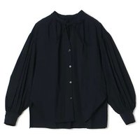 【プレインピープル/PLAIN PEOPLE】のチリメンタイプライタースキッパーギャザーブラウス 人気、トレンドファッション・服の通販 founy(ファニー) ファッション Fashion レディースファッション Fashion for Women トップス・カットソー Cut & Sew Tops シャツ・ブラウス・オフィスカジュアル Elegant Blouses & Button-Ups スキッパー Skipper, Open Collar リボン Ribbon, Bow 夏 Summer 春 Spring S/S・春夏 SS, Spring/Summer, Warm Season 洗える Machine Washable |ID:prp329100004869086