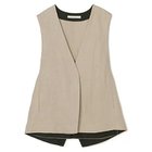 【プレインピープル/PLAIN PEOPLE】のリネンオックスデザインベスト ベージュ|ID: prp329100004869088 ipo3291000000036335201