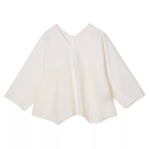 【プレインピープル/PLAIN PEOPLE】のオーガニックヘビージャージー切り替えドルマンプルオーバー インテリア・キッズ・メンズ・レディースファッション・服の通販 founy(ファニー) 　ファッション　Fashion　レディースファッション　Fashion for Women　トップス・カットソー　Cut & Sew Tops　カジュアルプルオーバー・ニットトップス　Pullovers & Knit Tops / Casual Pullovers　洗える　Machine Washable　ホワイト|ID: prp329100004869089 ipo3291000000036284370