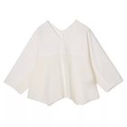 【プレインピープル/PLAIN PEOPLE】のオーガニックヘビージャージー切り替えドルマンプルオーバー ホワイト|ID: prp329100004869089 ipo3291000000036310195