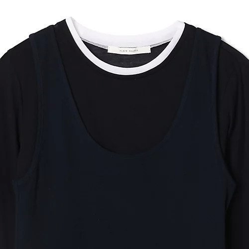 【プレインピープル/PLAIN PEOPLE】のシア―ハイツイストフライスレイヤードトップス 人気、トレンドファッション・服の通販 founy(ファニー) 　ファッション　Fashion　レディースファッション　Fashion for Women　トップス・カットソー　Cut & Sew Tops　洗える　Machine Washable　other-3|ID: prp329100004869090 ipo3291000000036284381