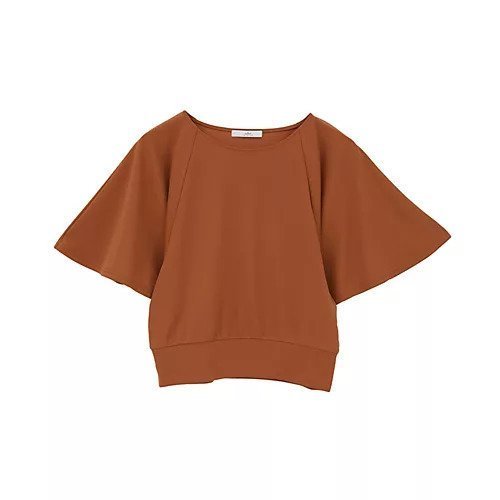 【ジュリエ/Julier】のフロウスムースショートトップス 人気、トレンドファッション・服の通販 founy(ファニー) 　ファッション　Fashion　レディースファッション　Fashion for Women　トップス・カットソー　Cut & Sew Tops　コレクション　Collection, Seasonal Line　ショート　Short, Short Length　バランス　Balance, Style Balance　フィット　Fit, Slim Fit　フレア　Flare, Flared　半袖　Short Sleeve, Half Sleeve　無地　Plain, Solid Color　ヨガ　Yoga, Yoga Wear　ランニング　Running, Running Wear, Activewear, Jogging　リラックス　Relax, Relaxed Fit　 other-1|ID: prp329100004869095 ipo3291000000036284413