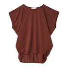 【ジュリエ/Julier】のマイクロ天竺ドレープトップス テラコッタ|ID: prp329100004869099 ipo3291000000036284438