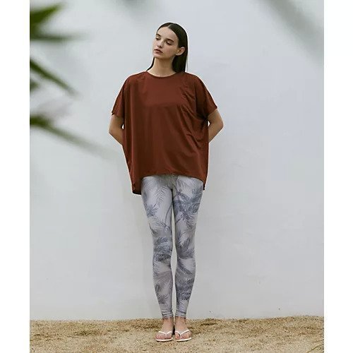 【ジュリエ/Julier】のマイクロ天竺ワイドTシャツ 人気、トレンドファッション・服の通販 founy(ファニー) 　ファッション　Fashion　レディースファッション　Fashion for Women　トップス・カットソー　Cut & Sew Tops　シャツ・ブラウス・オフィスカジュアル　Elegant Blouses & Button-Ups　ロングTシャツ・Tシャツ　Longline T-Shirts & Tees　コレクション　Collection, Seasonal Line　シンプル　Simple, Minimal　ドレープ　Drape, Draping Fabric　半袖　Short Sleeve, Half Sleeve　無地　Plain, Solid Color　ヨガ　Yoga, Yoga Wear　ランニング　Running, Running Wear, Activewear, Jogging　リラックス　Relax, Relaxed Fit　ワイド　Wide, Wide Fit　other-2|ID: prp329100004869101 ipo3291000000036284459