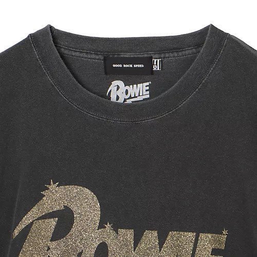 【グッドロックスピード/GOOD ROCK SPEED】のDavidBowie Tshirts 人気、トレンドファッション・服の通販 founy(ファニー) 　ファッション　Fashion　レディースファッション　Fashion for Women　トップス・カットソー　Cut & Sew Tops　シャツ・ブラウス・オフィスカジュアル　Elegant Blouses & Button-Ups　ロングTシャツ・Tシャツ　Longline T-Shirts & Tees　インナー　Innerwear　グリッター　Glitter, Sparkle　プリント　Print, Printed Pattern　ボトム　Bottoms, Lower Wear　ヴィンテージ　Vintage Style　洗える　Machine Washable　other-3|ID: prp329100004869104 ipo3291000000036284484