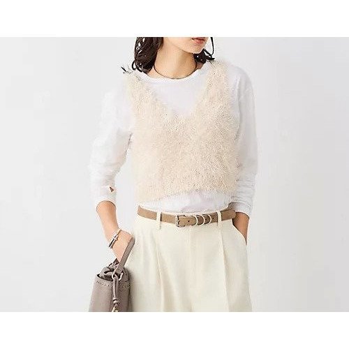 【ノーリーズソフィー/NOLLEY'S sophi】の《手洗い可能》ラメシャギー2WAYビスチェ 人気、トレンドファッション・服の通販 founy(ファニー) 　ファッション　Fashion　レディースファッション　Fashion for Women　トップス・カットソー　Cut & Sew Tops　ビスチェ　Bustiers & Corset Tops / Layered Bustier Style　2026年　2026　おすすめ　Recommended / Our Picks　カットソー　Cut and Sewn Top　スクエア　Square, Square Shape　タートルネック　Turtleneck, High Neck　ビスチェ　Bustier, Corset Top　 other-1|ID: prp329100004869427 ipo3291000000036289554