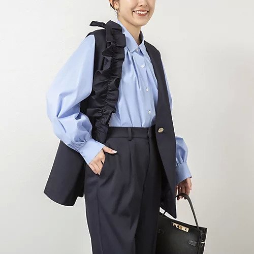 【ノーリーズ/NOLLEY'S】のウォッシャブル袖リボン付きボリュームシャツ 人気、トレンドファッション・服の通販 founy(ファニー) 　ファッション　Fashion　レディースファッション　Fashion for Women　トップス・カットソー　Cut & Sew Tops　シャツ・ブラウス・オフィスカジュアル　Elegant Blouses & Button-Ups　2026年　2026　おすすめ　Recommended / Our Picks　ウォッシャブル　Machine Washable　ショート　Short, Short Length　ビスチェ　Bustier, Corset Top　リボン　Ribbon, Bow　定番　Standard, Basic Item　 other-1|ID: prp329100004869531 ipo3291000000036292352