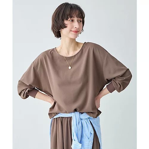 【エニー/ANY】の涼やかDRYブラウス 人気、トレンドファッション・服の通販 founy(ファニー) 　ファッション　Fashion　レディースファッション　Fashion for Women　トップス・カットソー　Cut & Sew Tops　シャツ・ブラウス・オフィスカジュアル　Elegant Blouses & Button-Ups　洗える　Machine Washable　ギャザー　Gathered, Ruffled　吸水　Absorbent, Quick-Dry　ジャケット　Jacket, Outerwear　スピンドル　Spindle, Drawcord　セットアップ　Set-Up, Coordinated Outfit　センター　Center, Center Line　デニム　Denim, Jeans Material　おすすめ　Recommended / Our Picks　other-2|ID: prp329100004869582 ipo3291000000036293068