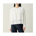 【エニー/ANY】のラッフルクロップドシャツ 人気、トレンドファッション・服の通販 founy(ファニー) ファッション Fashion レディースファッション Fashion for Women トップス・カットソー Cut & Sew Tops シャツ・ブラウス・オフィスカジュアル Elegant Blouses & Button-Ups おすすめ Recommended / Our Picks イエロー Yellow クロップド Cropped, Short Length ダウン Down, Puffer デニム Denim, Jeans Material トレンド Trend, Trending Now ベーシック Basic, Essential ボトム Bottoms, Lower Wear ラッフル Ruffle, Frill 春 Spring 羽織 Haori, Light Jacket ビジネス 仕事 通勤 Business / Work / Commuting thumbnail エクリュ|ID: prp329100004869585 ipo3291000000036293085