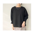 【エニー/ANY】のコンフォータブルブラウス 人気、トレンドファッション・服の通販 founy(ファニー) ファッション Fashion レディースファッション Fashion for Women トップス・カットソー Cut & Sew Tops シャツ・ブラウス・オフィスカジュアル Elegant Blouses & Button-Ups 秋 Autumn コンシャス Conscious, Bodycon デニム Denim, Jeans Material バランス Balance, Style Balance ボトム Bottoms, Lower Wear ロング Long, Long-Length おすすめ Recommended / Our Picks ビジネス 仕事 通勤 Business / Work / Commuting thumbnail ブラック|ID: prp329100004869588 ipo3291000000036293097