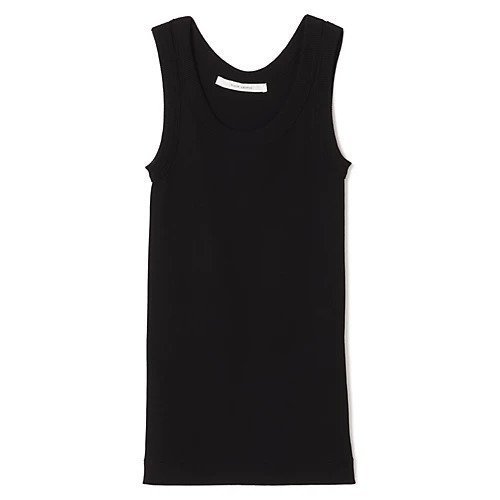 【プレインピープル/PLAIN PEOPLE】のギザコットンタンクトップ インテリア・キッズ・メンズ・レディースファッション・服の通販 founy(ファニー) 　ファッション　Fashion　レディースファッション　Fashion for Women　タンク　Tank Top, Sleeveless Top　フィット　Fit, Slim Fit　洗える　Machine Washable　ブラック|ID: prp329100004869939 ipo3291000000036295297