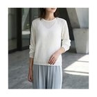 【スタイルデリ/STYLE DELI】のレイヤード風Vネックシアーニットトップス アイボリー|ID: prp329100004870279 ipo3291000000036299184