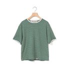 【ミディウミ/MidiUmi】のマルチボーダープルオーバー 人気、トレンドファッション・服の通販 founy(ファニー) ファッション Fashion レディースファッション Fashion for Women トップス・カットソー Cut & Sew Tops カジュアルプルオーバー・ニットトップス Pullovers & Knit Tops / Casual Pullovers ギャザー Gathered, Ruffled スリーブ Sleeve, Long Sleeve / Short Sleeve ボーダー Border, Stripe thumbnail グリーン|ID: prp329100004871571 ipo3291000000036334968