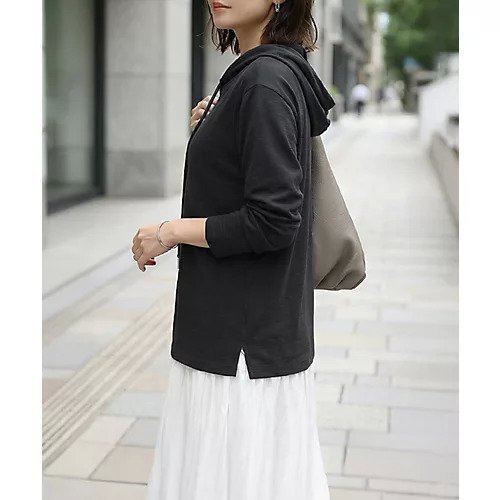 【スタイルデリ/STYLE DELI】のパーカー風カットソートップス 人気、トレンドファッション・服の通販 founy(ファニー) 　ファッション　Fashion　レディースファッション　Fashion for Women　トップス・カットソー　Cut & Sew Tops　レディースパーカー・カジュアルフーディー　Casual Hoodies & Sweatshirts　カットソー・ベーシックTシャツ　Cut-and-Sewn Tops / Stretch Tees & Basics　イエロー　Yellow　カットソー　Cut and Sewn Top　カーディガン　Cardigan, Knitwear　ジャケット　Jacket, Outerwear　スウェット / スエット　Sweatshirt, Sweatwear　ストレート　Straight, Straight Cut　スリット　Slit, Slit Detail　定番　Standard, Basic Item　長袖　Long Sleeve, Full Sleeve　パーカー　Hoodie, Parka　ベスト　Vest, Waistcoat　ポケット　Pocket, Pocket Detail　モコモコ　Fuzzy, Fluffy　夏　Summer　other-3|ID: prp329100004871575 ipo3291000000036335034