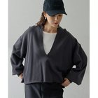 【ウィムガゼット/Whim Gazette】のスウェットVネックプルオーバー2 人気、トレンドファッション・服の通販 founy(ファニー) ファッション Fashion レディースファッション Fashion for Women トップス・カットソー Cut & Sew Tops レディースパーカー・カジュアルフーディー Casual Hoodies & Sweatshirts カジュアルプルオーバー・ニットトップス Pullovers & Knit Tops / Casual Pullovers スウェット・クルーネックトップス Sweatshirts & Crewnecks / Relaxed Fit Sweat Tops Vネックトップス V-Neck Tops / V-Cut Neckline Shirts おすすめ Recommended / Our Picks キャミソール Camisole, Spaghetti Strap Top クロップド Cropped, Short Length スウェット / スエット Sweatshirt, Sweatwear 定番 Standard, Basic Item thumbnail チャコールグレー|ID: prp329100004871585 ipo3291000000036321598