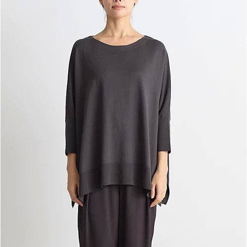 【ドレスハーセルフ/DRESS HERSELF】の【洗える】シルクコットン/セーター 人気、トレンドファッション・服の通販 founy(ファニー) 　ファッション　Fashion　レディースファッション　Fashion for Women　シルク　Silk, 100% Silk　セーター　Sweater, Knitwear　リラックス　Relax, Relaxed Fit　洗える　Machine Washable　other-3|ID: prp329100004871591 ipo3291000000036322092