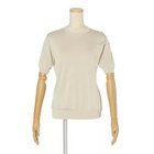 【スローン/SLOANE】のシルク半袖ニット 人気、トレンドファッション・服の通販 founy(ファニー) ファッション Fashion レディースファッション Fashion for Women トップス・カットソー Cut & Sew Tops ニット Knit Tops & Sweaters なめらか Smooth, Silky Texture シルク Silk, 100% Silk バランス Balance, Style Balance フィット Fit, Slim Fit フォルム Silhouette, Form ベーシック Basic, Essential 人気 Popular, Best Seller 別注 Limited Edition, Custom Order 半袖 Short Sleeve, Half Sleeve 定番 Standard, Basic Item thumbnail オイスター|ID: prp329100004872072 ipo3291000000036328720