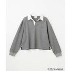 【エニー/ANY】の【Barbie(TM)】ラガーシャツ 人気、トレンドファッション・服の通販 founy(ファニー) ファッション Fashion レディースファッション Fashion for Women トップス・カットソー Cut & Sew Tops シャツ・ブラウス・オフィスカジュアル Elegant Blouses & Button-Ups カットソー Cut and Sewn Top カリフォルニア California, Cali Style キャップ Cap, Baseball Cap クロップド Cropped, Short Length スキッパー Skipper, Open Collar デニム Denim, Jeans Material トレンド Trend, Trending Now 人気 Popular, Best Seller 長袖 Long Sleeve, Full Sleeve フィット Fit, Slim Fit フリル Frill, Ruffle リボン Ribbon, Bow プチプライス・低価格 Affordable / Budget Price おすすめ Recommended / Our Picks thumbnail チャコール|ID: prp329100004872075 ipo3291000000036328960