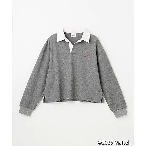 【エニー/ANY】の【Barbie(TM)】ラガーシャツ インテリア・キッズ・メンズ・レディースファッション・服の通販 founy(ファニー) ファッション Fashion レディースファッション Fashion for Women トップス・カットソー Cut & Sew Tops シャツ・ブラウス・オフィスカジュアル Elegant Blouses & Button-Ups カットソー Cut and Sewn Top カリフォルニア California, Cali Style キャップ Cap, Baseball Cap クロップド Cropped, Short Length スキッパー Skipper, Open Collar デニム Denim, Jeans Material トレンド Trend, Trending Now 人気 Popular, Best Seller 長袖 Long Sleeve, Full Sleeve フィット Fit, Slim Fit フリル Frill, Ruffle リボン Ribbon, Bow プチプライス・低価格 Affordable / Budget Price おすすめ Recommended / Our Picks チャコール|ID: prp329100004872075 ipo3291000000036328960