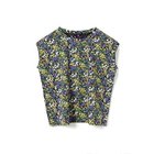 【ミズイロ インド/mizuiro ind】のフラワープリントフレンチスリーブプルオーバー 人気、トレンドファッション・服の通販 founy(ファニー) ファッション Fashion レディースファッション Fashion for Women トップス・カットソー Cut & Sew Tops カジュアルプルオーバー・ニットトップス Pullovers & Knit Tops / Casual Pullovers 花柄・フラワープリント・モチーフ Floral Prints & Motifs / Flower Pattern Tops インナー Innerwear カットソー Cut and Sewn Top コンパクト Compact, Small Size バランス Balance, Style Balance ビビッド Vivid, Bright Tone フラワー Flower, Floral プリント Print, Printed Pattern ベスト Vest, Waistcoat ボトム Bottoms, Lower Wear ヴィンテージ Vintage Style thumbnail ネイビー|ID: prp329100004872252 ipo3291000000036335008