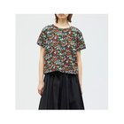 【ミズイロ インド/mizuiro ind】のフラワープリントTシャツ 人気、トレンドファッション・服の通販 founy(ファニー) ファッション Fashion レディースファッション Fashion for Women トップス・カットソー Cut & Sew Tops シャツ・ブラウス・オフィスカジュアル Elegant Blouses & Button-Ups ロングTシャツ・Tシャツ Longline T-Shirts & Tees 花柄・フラワープリント・モチーフ Floral Prints & Motifs / Flower Pattern Tops インナー Innerwear カットソー Cut and Sewn Top コンパクト Compact, Small Size シンプル Simple, Minimal バランス Balance, Style Balance ビビッド Vivid, Bright Tone フラワー Flower, Floral プリント Print, Printed Pattern ベスト Vest, Waistcoat ボトム Bottoms, Lower Wear ヴィンテージ Vintage Style thumbnail ブラック|ID: prp329100004872253 ipo3291000000036335014