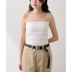 【ウィムガゼット/Whim Gazette】の【myporter】キャミソール 人気、トレンドファッション・服の通販 founy(ファニー) ファッション Fashion レディースファッション Fashion for Women トップス・カットソー Cut & Sew Tops キャミソール&ノースリーブ Camisoles & Sleeveless Tops インナー Innerwear 春 Spring キャミ Camisole, Cami Top キャミソール Camisole, Spaghetti Strap Top スクエア Square, Square Shape ストレッチ Stretch, Stretchy Fabric ベーシック Basic, Essential S/S・春夏 SS, Spring/Summer, Warm Season 夏 Summer 2025年 2025 2025春夏・S/S Spring/Summer 2025 SS25 thumbnail ホワイト|ID: prp329100004872255 ipo3291000000036336786