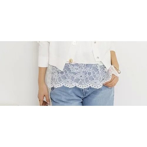 【ノーリーズ/NOLLEY'S】の《手洗い可能》ランダムビジューカーディガン インテリア・キッズ・メンズ・レディースファッション・服の通販 founy(ファニー) ファッション Fashion レディースファッション Fashion for Women トップス・カットソー Cut & Sew Tops カーディガン・羽織り Layered Style Cardigans 2026年 2026 おすすめ Recommended / Our Picks カーディガン Cardigan, Knitwear コンパクト Compact, Small Size デニム Denim, Jeans Material トレンド Trend, Trending Now ビジュー Bijou, Jewel-like Accent レース Lace, Lace Fabric 夏 Summer オフホワイト|ID: prp329100004872269 ipo3291000000036337536