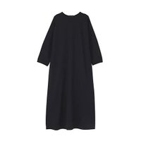 【ヒューマンウーマン/HUMAN WOMAN】のジャージードルマンスリーブAラインワンピース 人気、トレンドファッション・服の通販 founy(ファニー) ファッション Fashion レディースファッション Fashion for Women ワンピース Dresses Aラインワンピース・フレアシルエット A-Line Dresses / Flared Silhouette Dresses スタンダード Standard, Basic |ID:prp329100004872481