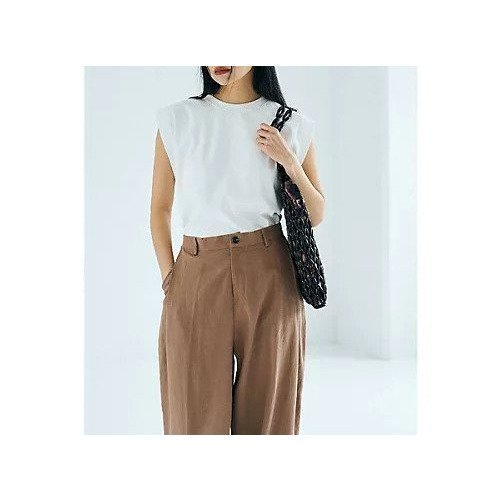 【マージュール/marjour】のFRENCH SLEEVE TEE インテリア・キッズ・メンズ・レディースファッション・服の通販 founy(ファニー) 　ファッション　Fashion　レディースファッション　Fashion for Women　トップス・カットソー　Cut & Sew Tops　ストレッチ　Stretch, Stretchy Fabric　スリーブ　Sleeve, Long Sleeve / Short Sleeve　トレンド　Trend, Trending Now　バランス　Balance, Style Balance　フレア　Flare, Flared　フレンチ　French, French Style　ベスト　Vest, Waistcoat　ベーシック　Basic, Essential　ボトム　Bottoms, Lower Wear　おすすめ　Recommended / Our Picks　OFFWHITE|ID: prp329100004876998 ipo3291000000036378139