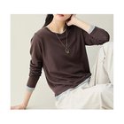 【エニー/ANY】のカラーレイヤードニットTシャツ 人気、トレンドファッション・服の通販 founy(ファニー) ファッション Fashion レディースファッション Fashion for Women トップス・カットソー Cut & Sew Tops ニット Knit Tops & Sweaters シャツ・ブラウス・オフィスカジュアル Elegant Blouses & Button-Ups ロングTシャツ・Tシャツ Longline T-Shirts & Tees インナー Innerwear コンビ Combo, Combination Style シアー Sheer, See-Through ジャケット Jacket, Outerwear トレンド Trend, Trending Now フィット Fit, Slim Fit おすすめ Recommended / Our Picks thumbnail モカ×ブルー|ID: prp329100004877001 ipo3291000000036378242