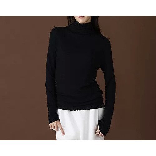 【ティッカ/TICCA】のウールシルクボトルネックプルオーバー 人気、トレンドファッション・服の通販 founy(ファニー) 　ファッション　Fashion　レディースファッション　Fashion for Women　トップス・カットソー　Cut & Sew Tops　カジュアルプルオーバー・ニットトップス　Pullovers & Knit Tops / Casual Pullovers　インナー　Innerwear　シルク　Silk, 100% Silk　ボトルネック　Bottle Neck, Mock Neck　エレガント 上品　Elegant　吸水　Absorbent, Quick-Dry　洗える　Machine Washable　 other-1|ID: prp329100004877442 ipo3291000000036383937