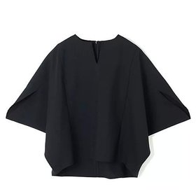 【イーバイエクラ/E by eclat】 涼やかポンチョ風ブラウス人気、トレンドファッション・服の通販 founy(ファニー) ファッション Fashion レディースファッション Fashion for Women アウター Coat / Outerwear Collection ポンチョ・ケープコート Ponchos & Capes トップス・カットソー Cut & Sew Tops シャツ・ブラウス・オフィスカジュアル Elegant Blouses & Button-Ups シンプル Simple, Minimal ストレッチ Stretch, Stretchy Fabric スリット Slit, Slit Detail ベーシック Basic, Essential ボトム Bottoms, Lower Wear ポンチョ Poncho, Cape Style 夏 Summer 洗える Machine Washable |ID:prp329100004877451