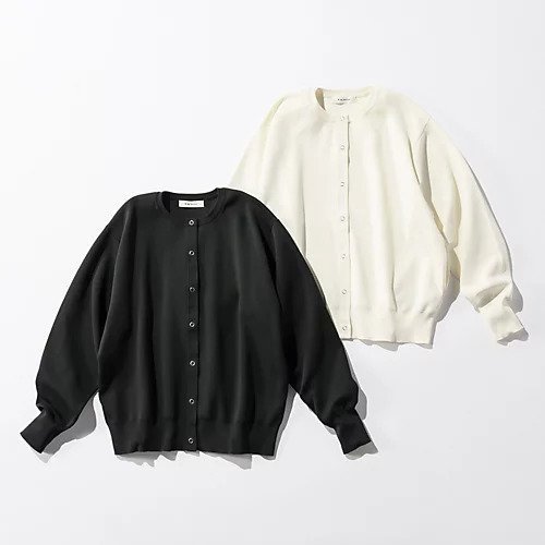 【イーバイエクラ/E by eclat】のミラノリブスナップカーディガン 人気、トレンドファッション・服の通販 founy(ファニー) 　ファッション　Fashion　レディースファッション　Fashion for Women　トップス・カットソー　Cut & Sew Tops　カーディガン・羽織り　Layered Style Cardigans　ショルダー　Shoulder, Shoulder Strap　ドロップ　Drop Shoulder, Dropped Style　ミラノリブ　Milano Rib, Milano Stitch　人気　Popular, Best Seller　洗える　Machine Washable　other-3|ID: prp329100004877516 ipo3291000000036384290