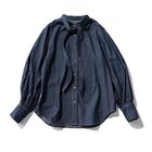 【スアデオ/suadeo】のデニムボウタイブラウス 人気、トレンドファッション・服の通販 founy(ファニー) ファッション Fashion レディースファッション Fashion for Women トップス・カットソー Cut & Sew Tops シャツ・ブラウス・オフィスカジュアル Elegant Blouses & Button-Ups インナー Innerwear エレガント 上品 Elegant ジャケット Jacket, Outerwear デニム Denim, Jeans Material バランス Balance, Style Balance 洗える Machine Washable thumbnail インディゴブルー|ID: prp329100004877534 ipo3291000000036384489