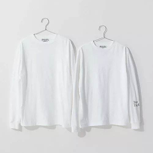 【アメリカーナ/Americana】の【五明祐子さんコラボ】【洗える】エンブロイダリーロングスリーブT 人気、トレンドファッション・服の通販 founy(ファニー) 　ファッション　Fashion　レディースファッション　Fashion for Women　インナー　Innerwear　コラボ　Collaboration, Collab　ビッグ　Big, Oversized　レギュラー　Regular, Standard Fit　洗える　Machine Washable　other-3|ID: prp329100004877538 ipo3291000000036384531