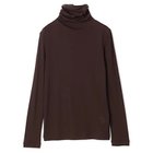 【スローン/SLOANE】のリブジャージー シアータートルネック 人気、トレンドファッション・服の通販 founy(ファニー) ファッション Fashion レディースファッション Fashion for Women トップス・カットソー Cut & Sew Tops タートルネック・ハイネックトップス Turtlenecks & High-Neck Tops 洗える Machine Washable thumbnail ブラウン|ID: prp329100004877560 ipo3291000000036384688