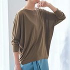 【ドレスハーセルフ/DRESS HERSELF】のシルクモダールドルマンスリーブ 人気、トレンドファッション・服の通販 founy(ファニー) ファッション Fashion レディースファッション Fashion for Women シルク Silk, 100% Silk シンプル Simple, Minimal スリーブ Sleeve, Long Sleeve / Short Sleeve ロング Long, Long-Length 夏 Summer 洗える Machine Washable thumbnail カーキ|ID: prp329100004877573 ipo3291000000036384876