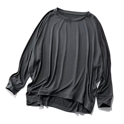 【ドレスハーセルフ/DRESS HERSELF】のシルクモダールドルマンスリーブ 人気、トレンドファッション・服の通販 founy(ファニー) 　ファッション　Fashion　レディースファッション　Fashion for Women　シルク　Silk, 100% Silk　シンプル　Simple, Minimal　スリーブ　Sleeve, Long Sleeve / Short Sleeve　ロング　Long, Long-Length　夏　Summer　洗える　Machine Washable　other-2|ID: prp329100004877573 ipo3291000000036384879