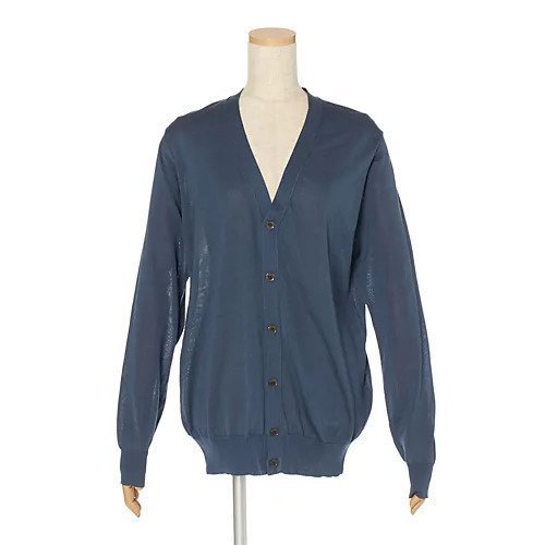 【スローン/SLOANE】のシルクカーディガン インテリア・キッズ・メンズ・レディースファッション・服の通販 founy(ファニー) 　ファッション　Fashion　レディースファッション　Fashion for Women　トップス・カットソー　Cut & Sew Tops　カーディガン・羽織り　Layered Style Cardigans　なめらか　Smooth, Silky Texture　カーディガン　Cardigan, Knitwear　シルク　Silk, 100% Silk　ベーシック　Basic, Essential　人気　Popular, Best Seller　別注　Limited Edition, Custom Order　定番　Standard, Basic Item　スモーキーブルー|ID: prp329100004877606 ipo3291000000036385262