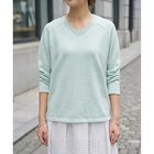 【スタイルデリ/STYLE DELI】のサラッと綿混Uネックニットトップス 人気、トレンドファッション・服の通販 founy(ファニー) ファッション Fashion レディースファッション Fashion for Women トップス・カットソー Cut & Sew Tops ニット Knit Tops & Sweaters イエロー Yellow カットソー Cut and Sewn Top コンパクト Compact, Small Size シンプル Simple, Minimal ジャケット Jacket, Outerwear ストレート Straight, Straight Cut スリット Slit, Slit Detail スリーブ Sleeve, Long Sleeve / Short Sleeve 長袖 Long Sleeve, Full Sleeve バランス Balance, Style Balance フォルム Silhouette, Form ブルゾン Blouson, Bomber Jacket メランジ Melange, Mixed Yarn エレガント 上品 Elegant thumbnail ミント|ID: prp329100004877617 ipo3291000000036385337