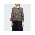 【ミズイロ インド/mizuiro ind】のフラワープリントラウンドカラーカーディガン 人気、トレンドファッション・服の通販 founy(ファニー) ファッション Fashion レディースファッション Fashion for Women トップス・カットソー Cut & Sew Tops カーディガン・羽織り Layered Style Cardigans 花柄・フラワープリント・モチーフ Floral Prints & Motifs / Flower Pattern Tops カットソー Cut and Sewn Top コンパクト Compact, Small Size バランス Balance, Style Balance ビビッド Vivid, Bright Tone フラワー Flower, Floral フロント Front, Front Design プリント Print, Printed Pattern ボトム Bottoms, Lower Wear ヴィンテージ Vintage Style エレガント 上品 Elegant thumbnail ブラック|ID: prp329100004877643 ipo3291000000036385555