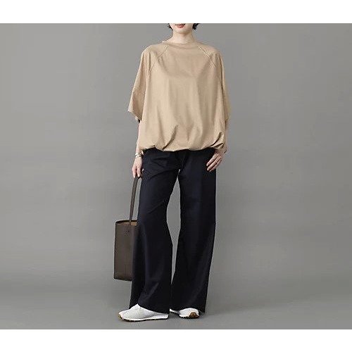 【コグ ザビッグスモーク/COGTHEBIGSMOKE】のLILLYANA PUFFY SHORT SLEEVE TOP 人気、トレンドファッション・服の通販 founy(ファニー) 　ファッション　Fashion　レディースファッション　Fashion for Women　トップス・カットソー　Cut & Sew Tops　シルケット　Silket, Silky Cotton　スリーブ　Sleeve, Long Sleeve / Short Sleeve　スーピマ　Supima, Premium Cotton　ハーフ　Half, Half-Length　フォルム　Silhouette, Form　other-2|ID: prp329100004877655 ipo3291000000036385636