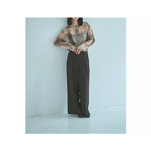 【マージュール/marjour】のNUANCE PATTERN SHEER MESH TEE 人気、トレンドファッション・服の通販 founy(ファニー) 　ファッション　Fashion　レディースファッション　Fashion for Women　インナー　Innerwear　シンプル　Simple, Minimal　スウェット / スエット　Sweatshirt, Sweatwear　ストレッチ　Stretch, Stretchy Fabric　バランス　Balance, Style Balance　ベーシック　Basic, Essential　ポケット　Pocket, Pocket Detail　ポロシャツ　Polo Shirt, Collared Tee　メッシュ　Mesh, Net Fabric　夏　Summer　other-2|ID: prp329100004878002 ipo3291000000036389166