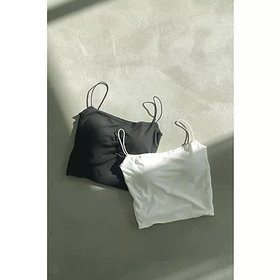 【マージュール/marjour】のSPAGHETTI CODE CAMISOLE 人気、トレンドファッション・服の通販 founy(ファニー) ファッション Fashion レディースファッション Fashion for Women インナー Innerwear キャミソール Camisole, Spaghetti Strap Top シンプル Simple, Minimal スタイリッシュ Stylish, Fashionable ストレッチ Stretch, Stretchy Fabric ポケット Pocket, Pocket Detail ラップ Wrap, Wrap Design リラックス Relax, Relaxed Fit エレガント 上品 Elegant |ID:prp329100004878013